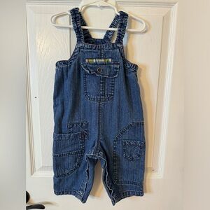 naartjie kids/toddlers denim overalls - 12-18m - boy/girl/gender neutral - VGUC